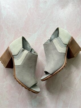 Sorel Nadia Ankle Boots in Dove Gray Sz 8